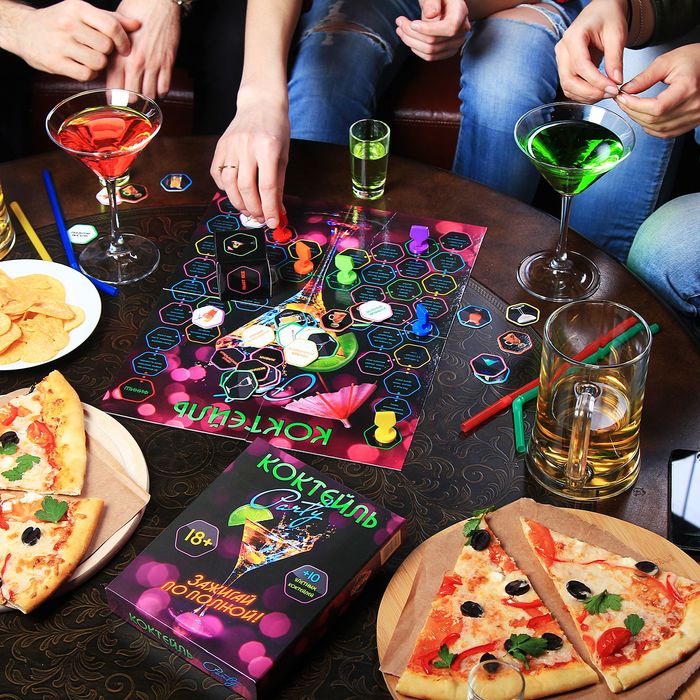 Игра алкогольная с фантами "Коктейль пати"