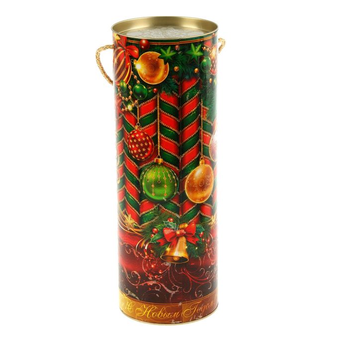 Подарочная коробка, тубус "Восторг" 12х34.5 см