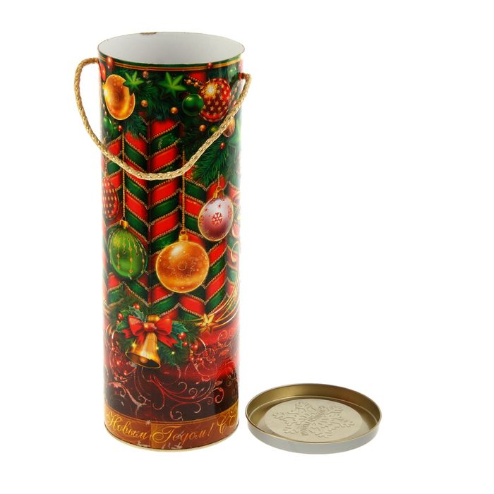 Подарочная коробка, тубус "Восторг" 12х34.5 см