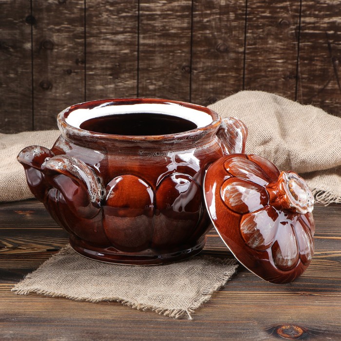 Жаровня "Ромашка" 4 л, микс