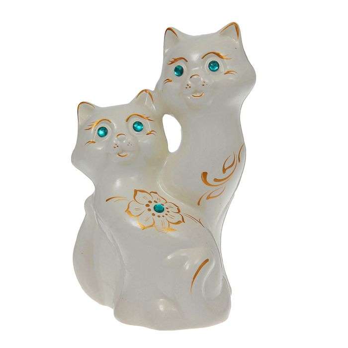 Копилка "Парочка" глянец, белая