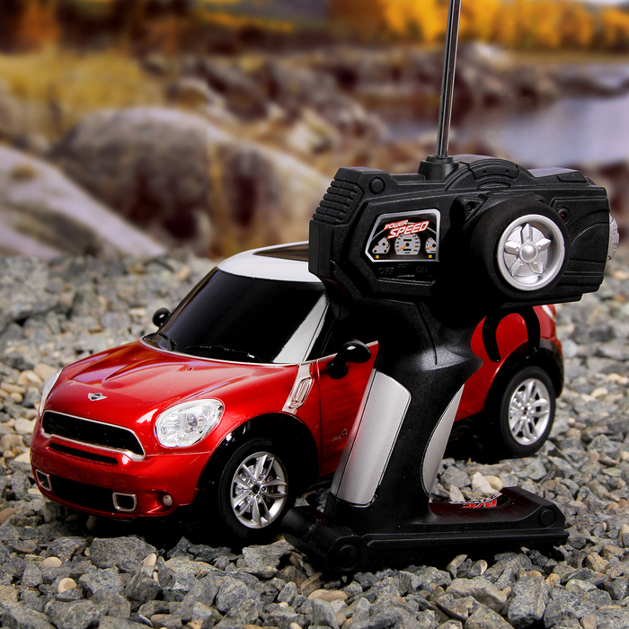 Машина радиоуправляемая "MINI PACEMAN", масштаб 1:16, световые эффекты, МИКС