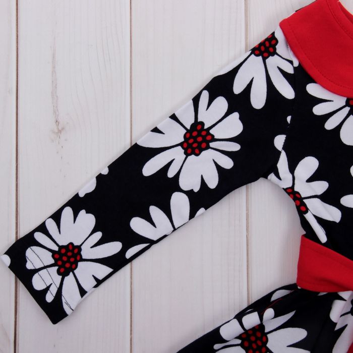 Платье для девочки "Осенний блюз", рост 128 см (64), цвет тёмно-синий