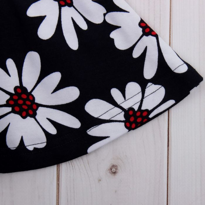 Платье для девочки "Осенний блюз", рост 128 см (64), цвет тёмно-синий