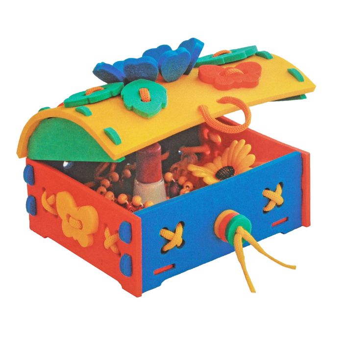 Шнуровка "Сундучок" 45461 микс