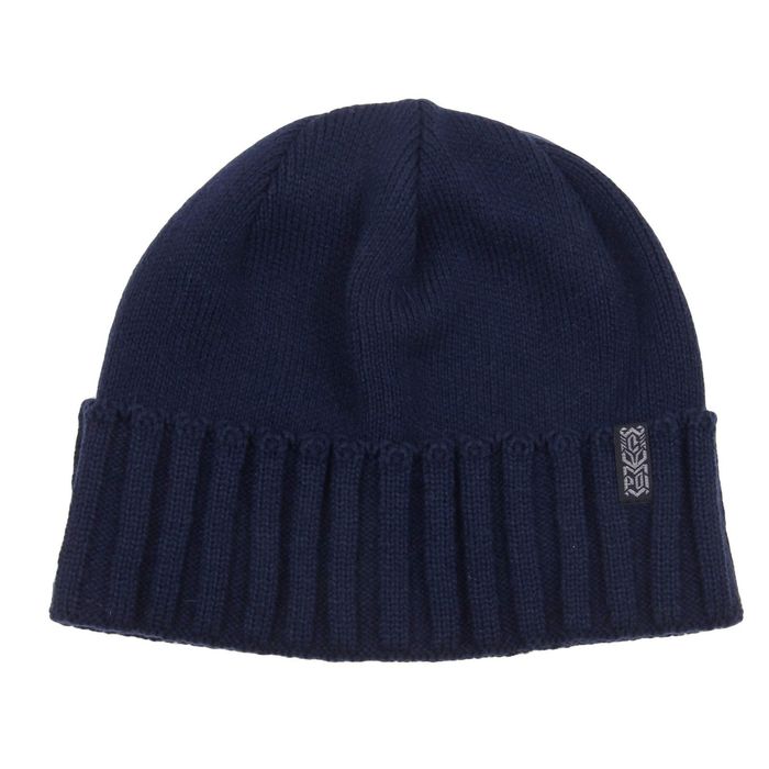 Шапка мужская "ФОКС" демисезонная, размер 56-58, цвет темно-синий 140702