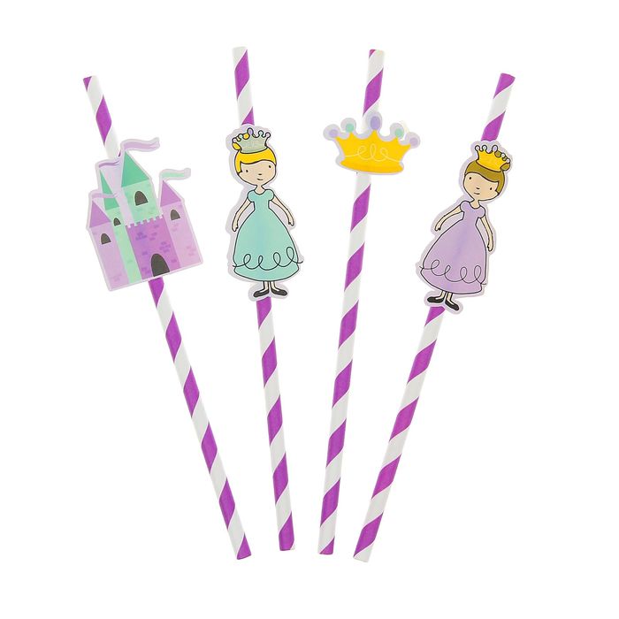 Трубочка для коктейля "Сказка" (набор 8 шт)