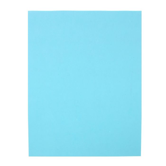 Фоамиран "Рукоделие" 1 мм, 210*297 мм, (набор 5 листов) небесная лазурь