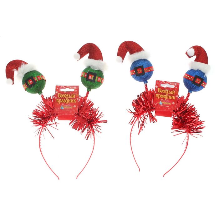 Карнавальный ободок "Колпак", цвета МИКС