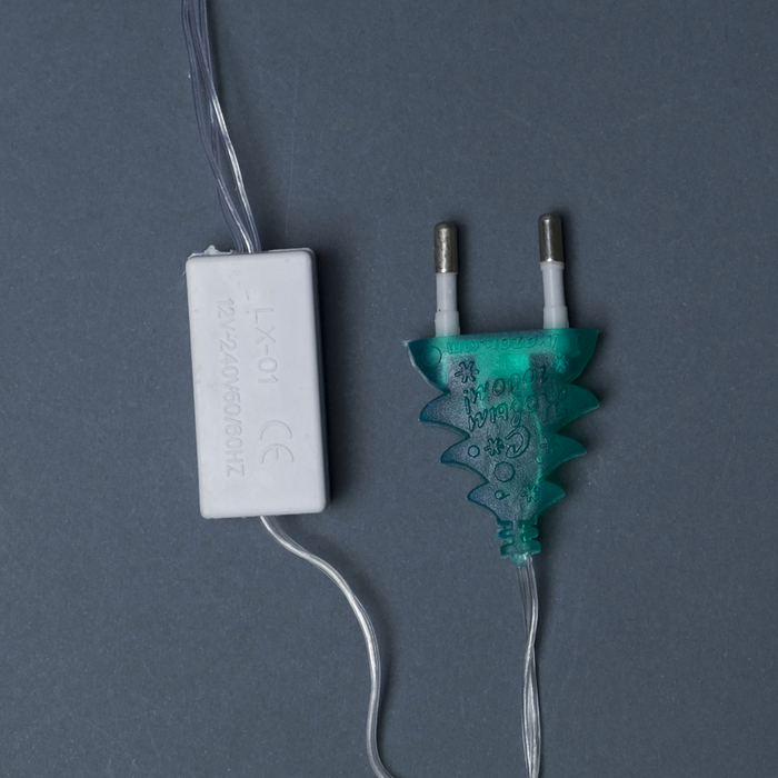 Гирлянда "Бахрома" Ш:1,2 м, В:0,6 м, Н.С. LED-60-220V, моргает, МУЛЬТИ(RGB)