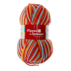 

Пряжа "Подмосковная" 50% шерсть, 50% акрил 250м/100гр (4028, секционная)