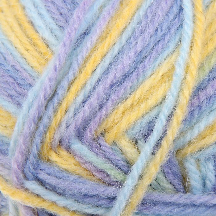 Пряжа "Подмосковная" 50% шерсть, 50% акрил 250м/100гр (4153, секционная)