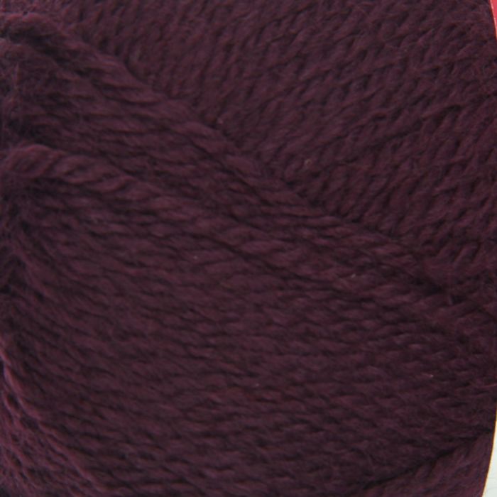 Пряжа "Подмосковная" 50% шерсть, 50% акрил 250м/100гр (1597, ежевика)