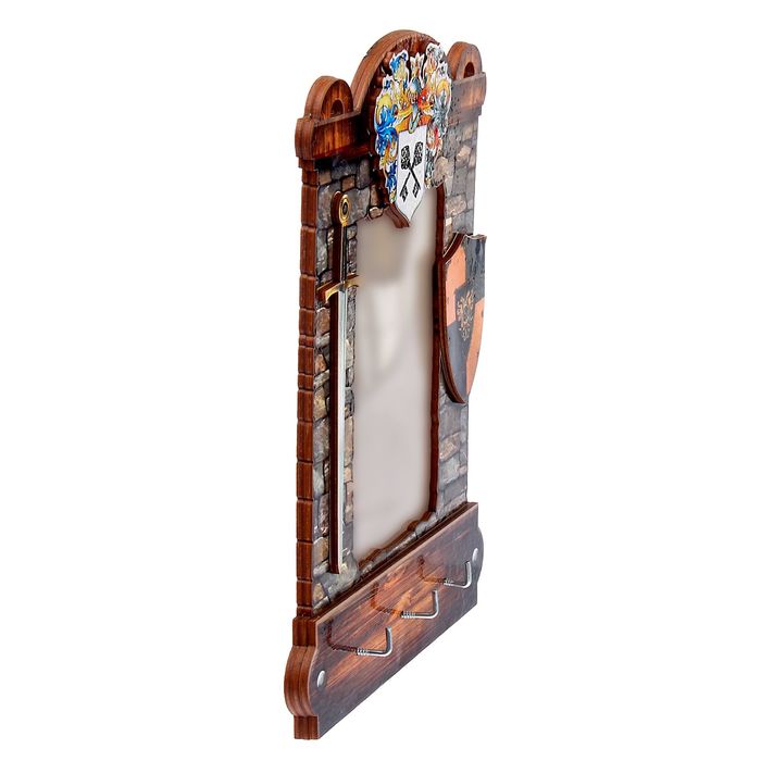 Фоторамка-ключница 10х15 см "Рыцарь"