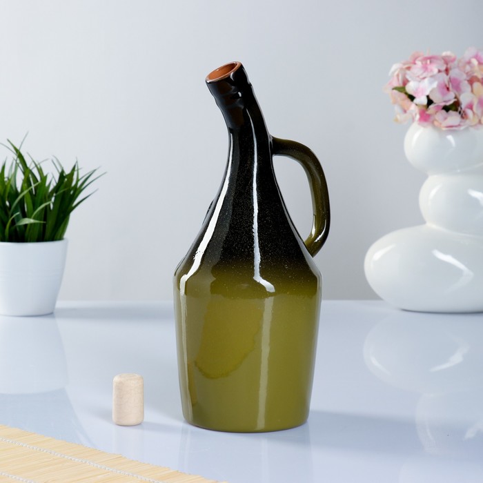 Бутылка для масла "Оливки" 0,9л