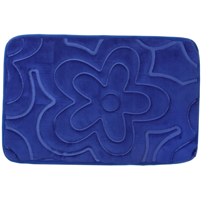 Коврик для ванной "Цветы", цвет МИКС