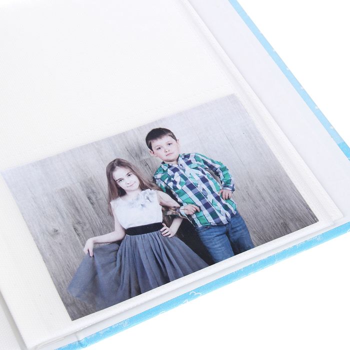 Фотоальбом на 80 фото 10х15 см "Цветочки со стразой в вазе/чайнике" МИКС