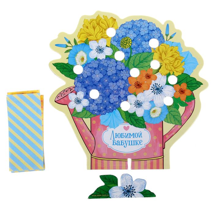 Пожелания настольные со свитками "Любимой бабушке"