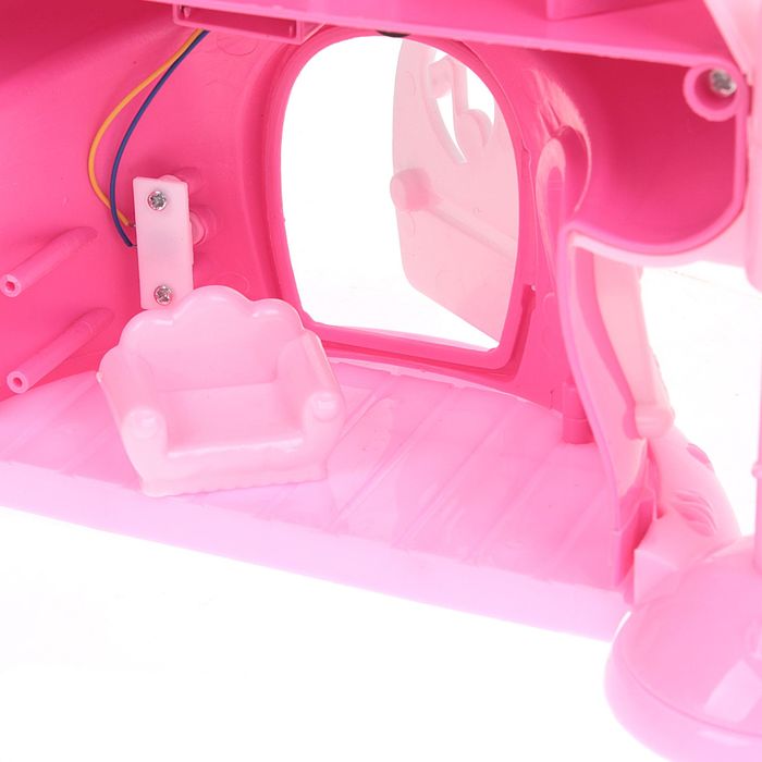 Дом для друзей "Теремок" с аксессуарами, световой и звуковой эффекты, книжка со сказкой "Теремок", БОНУС - сказочные животные для вырезания