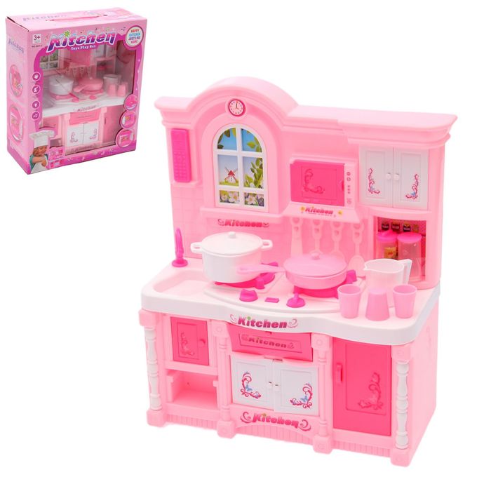 Набор игровой "Кухня Фурор" с аксессуарами, световые и звуковые эффекты