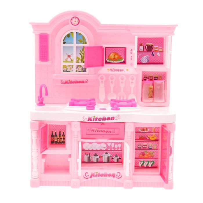 Набор игровой "Кухня Фурор" с аксессуарами, световые и звуковые эффекты