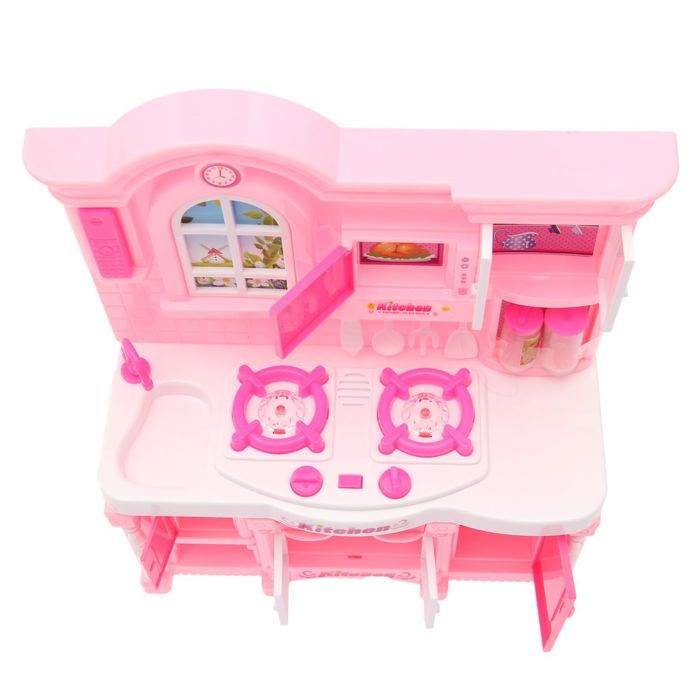 Набор игровой "Кухня Фурор" с аксессуарами, световые и звуковые эффекты