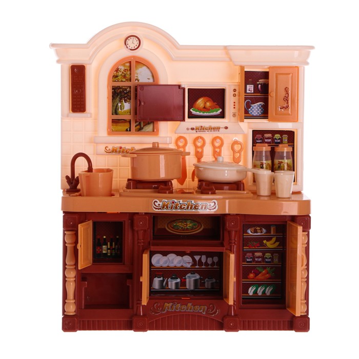 Набор игровой "Кухня Фурор" с аксессуарами, световые и звуковые эффекты