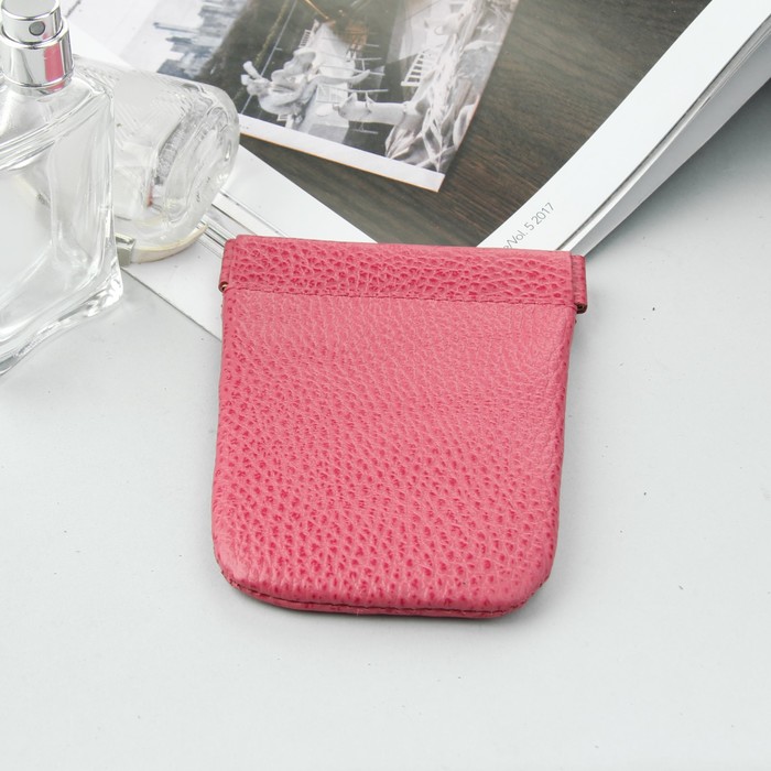 Ключница, система "pak-pak", кольцо, флотер, цвет розовый