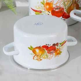 

Набор кастрюль «Итальянская кухня», 3 шт: 2 л., 3 л., 4,5 л.