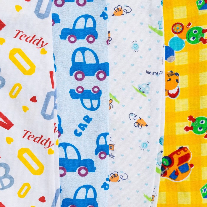 Штанишки детские на манжетах, рост 80-86 см (26), цвет микс 111К