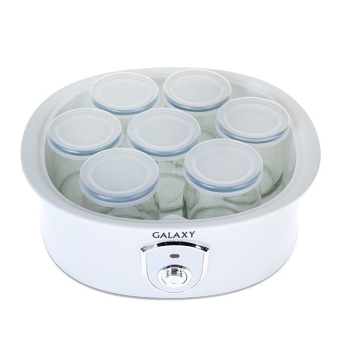 Йогуртница Galaxy GL 2690, 20 Вт, 7 баночек, 1.5 л