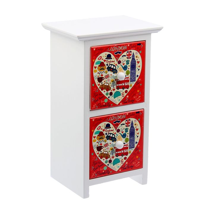 Шкатулка 2 ящика "Любимый Лондон"