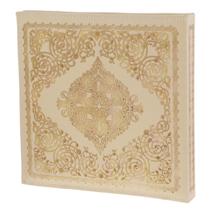 Фотоальбом в подарочной коробке "Наша история", экокожа, 20 магнитных листов