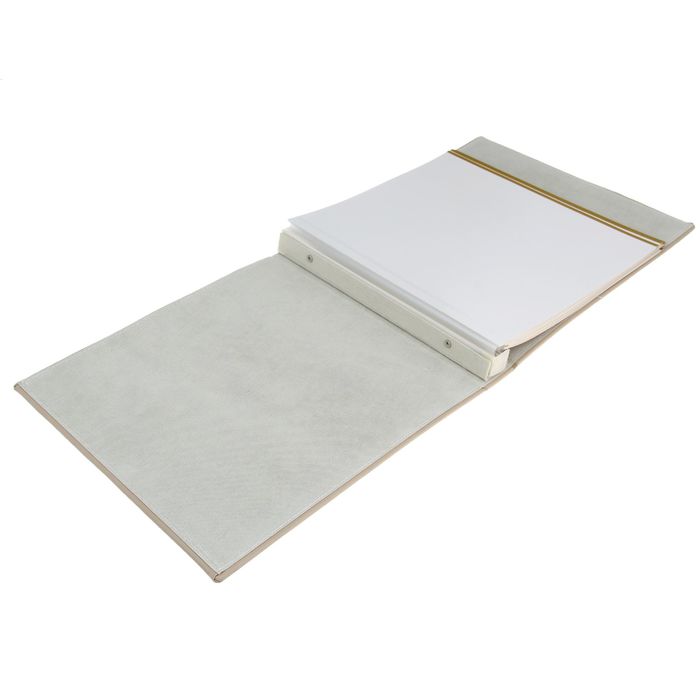 Фотоальбом в подарочной коробке "Наша история", экокожа, 20 магнитных листов