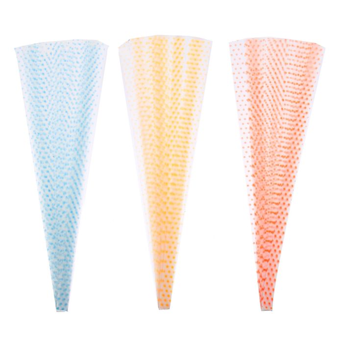 Полоски для квиллинга 25 полосок "Звёздочки" МИКС 1х24 см