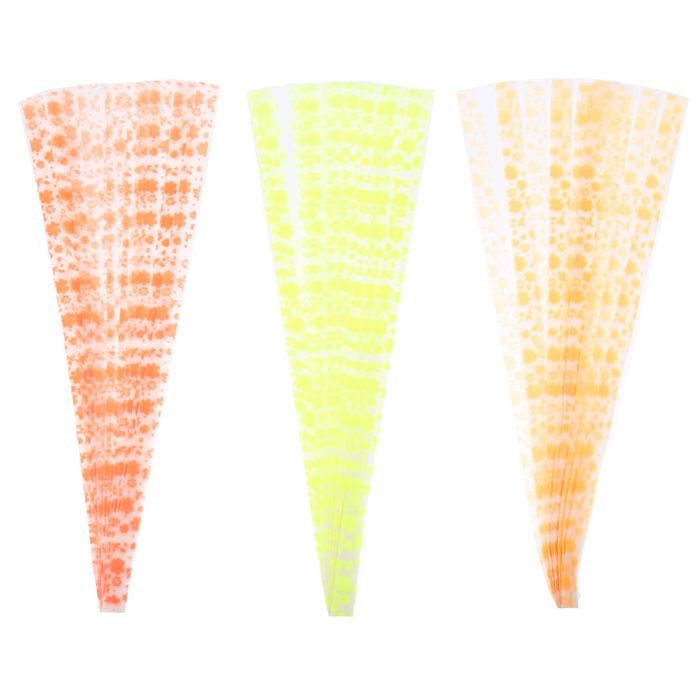 Полоски для квиллинга 25 полосок "Цветочки" МИКС 1х24 см