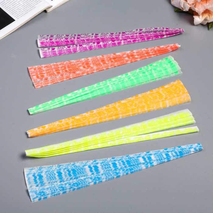 Полоски для квиллинга 25 полосок Love you МИКС