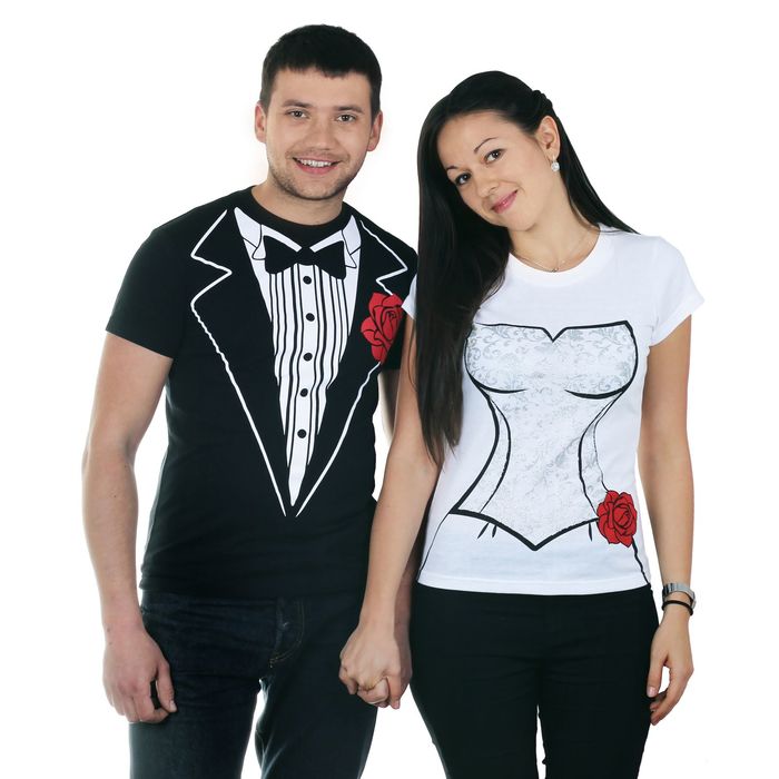 Футболка женская Collorista "Платье" р-р L(48) хлопок 100%