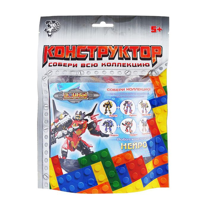 Конструктор-робот «НЕЙРОН», 34 детали