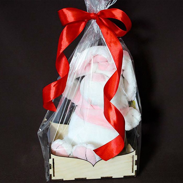 Подарочная упаковка "Фигурная", с жестким дном, 14х14х5 см