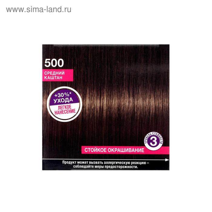 

Краска-мусс для волос Perfect Mousse, тон 500, средний каштан