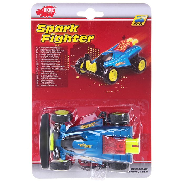 Гоночная машинка Spark Fighter фрикционная, 4 вида МИКС