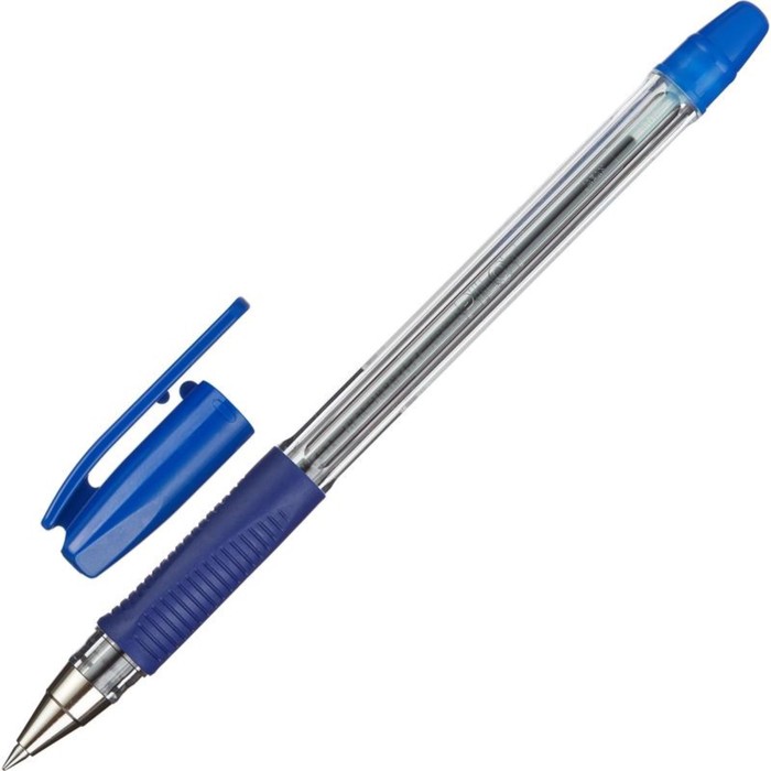 фото Ручка шариковая pilot bps-gp-ef (l), резиновый упор, 0.5мм, масляная основа, стержень синий