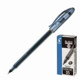 Ручка гелевая Pilot Super Gel, чернила черные, узел 0.5 мм, одноразовая от Сима-ленд