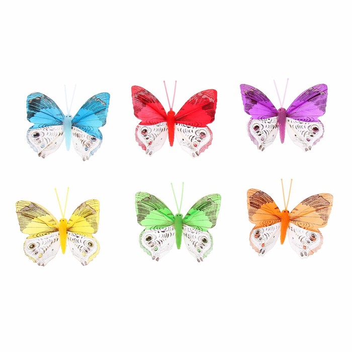 Магнит "Бабочка павлиний глаз" МИКС