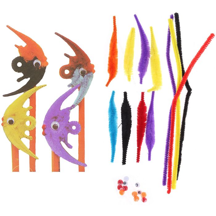 Набор для творчества "Укрась ручку - рыбка" 4 шт