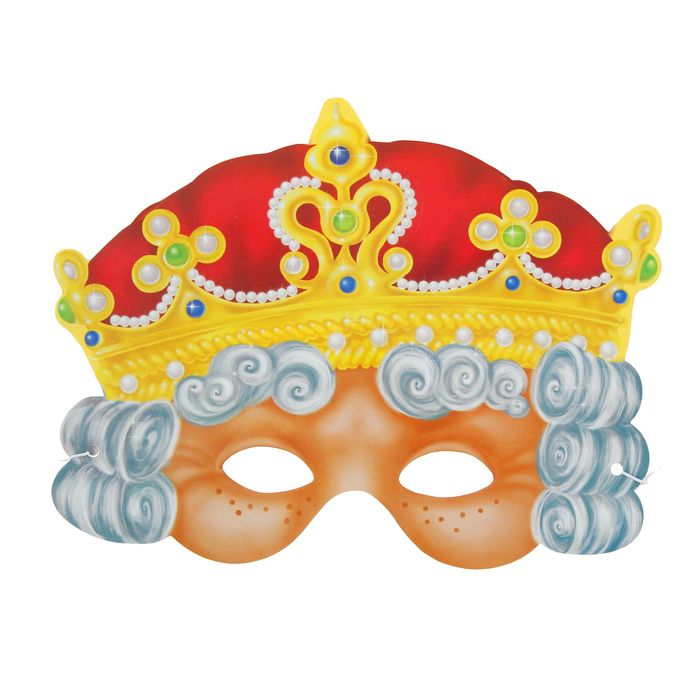 Маска карнавальная "Король"