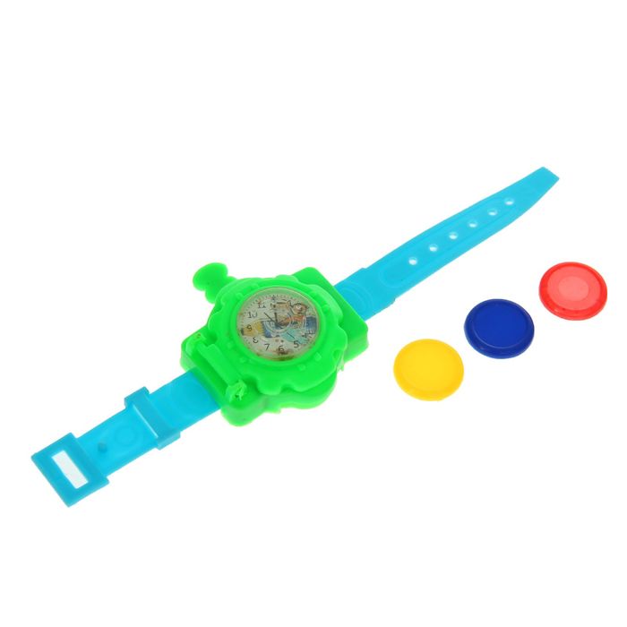 Стрелялка - головоломка "Часы", цвета МИКС