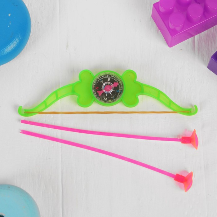 Стрелялка "Арбалет" с компасом", цвета МИКС