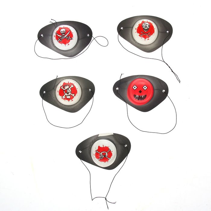 Наглазник карнавальный "Пират" картинки МИКС